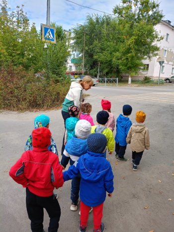 "Целевая прогулка: пешеходный переход"